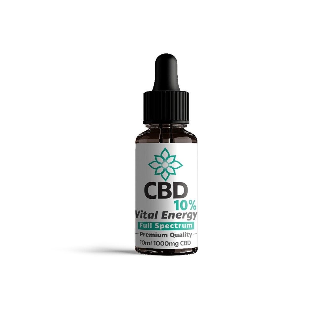 CBD oil 10% - Vital Energy Full Spectrum Extract
