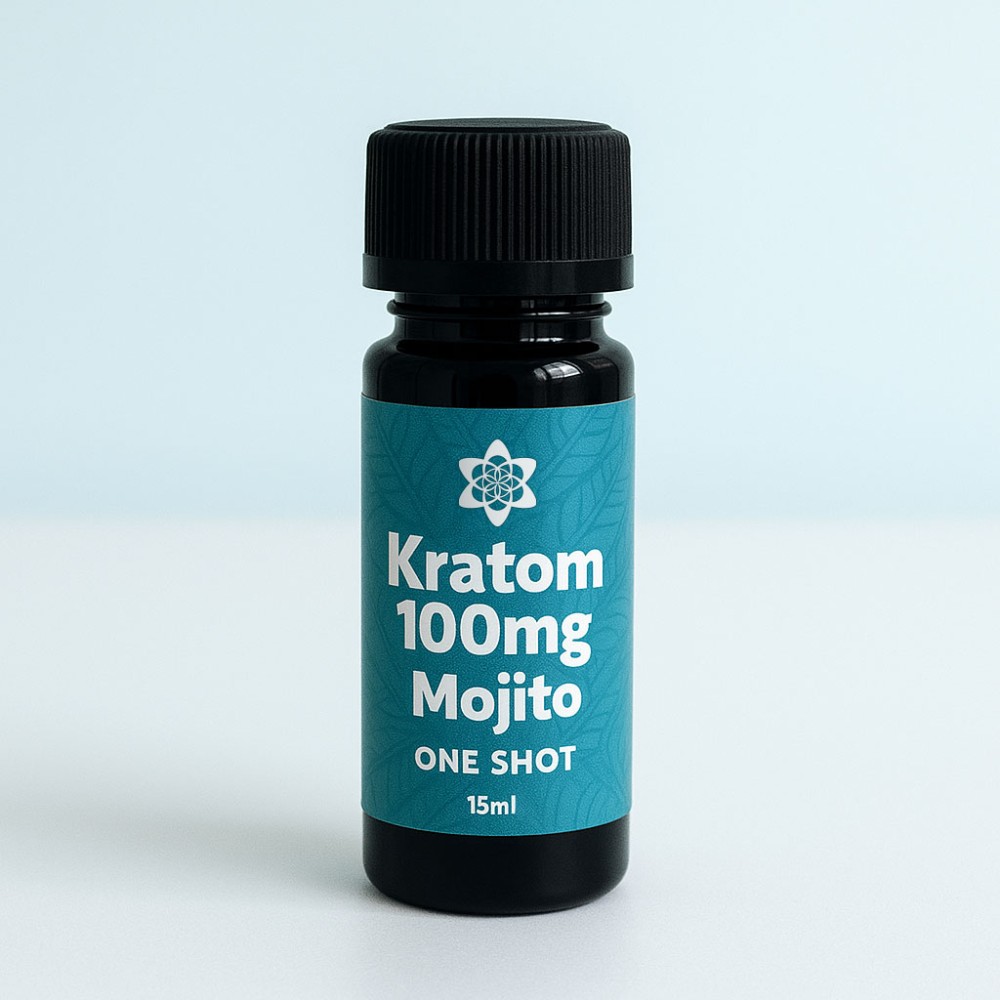 Kratom Shots 100 mg | With Caffeine • Mojito
