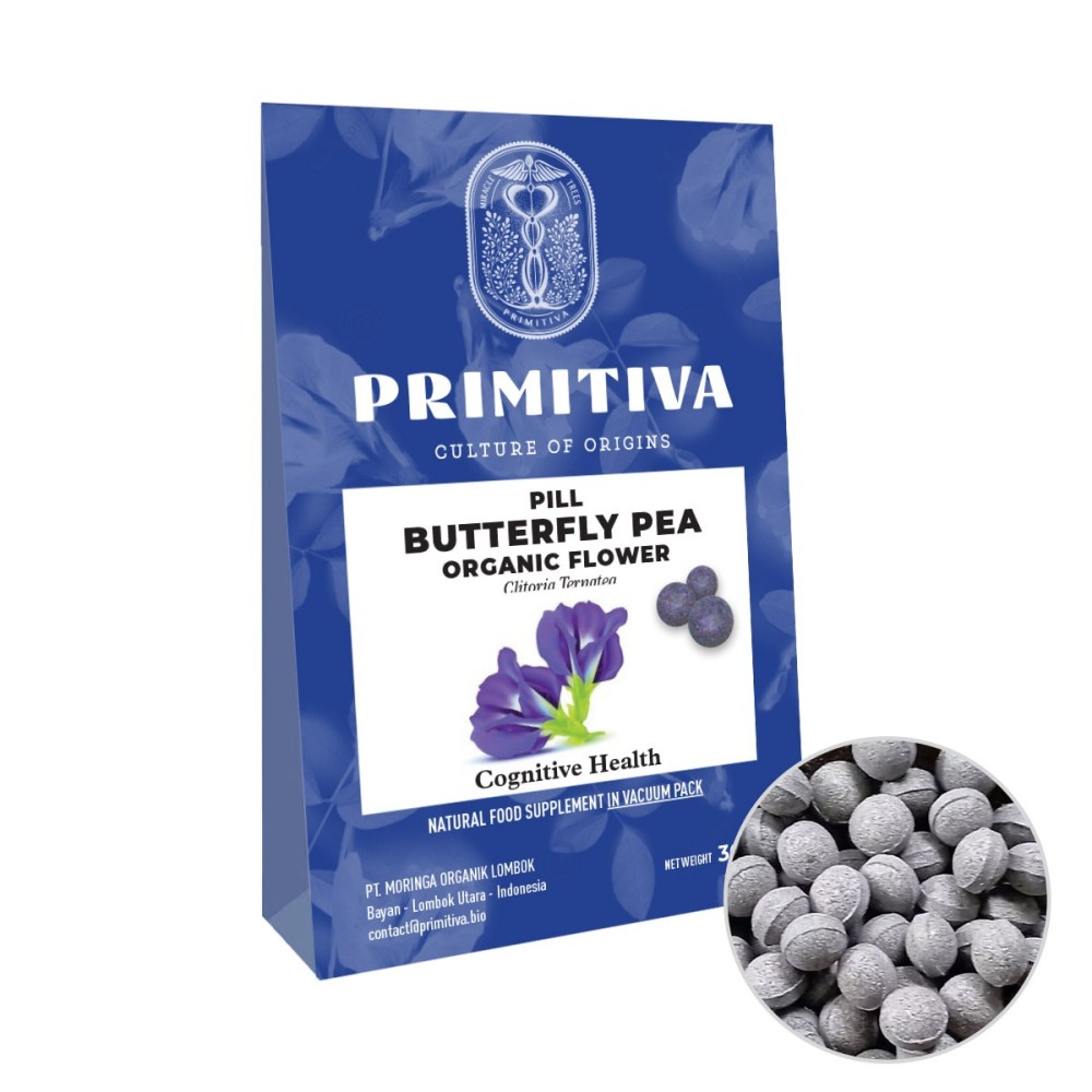 Butterfly Pea Flower - Primitiva Pills (45g)