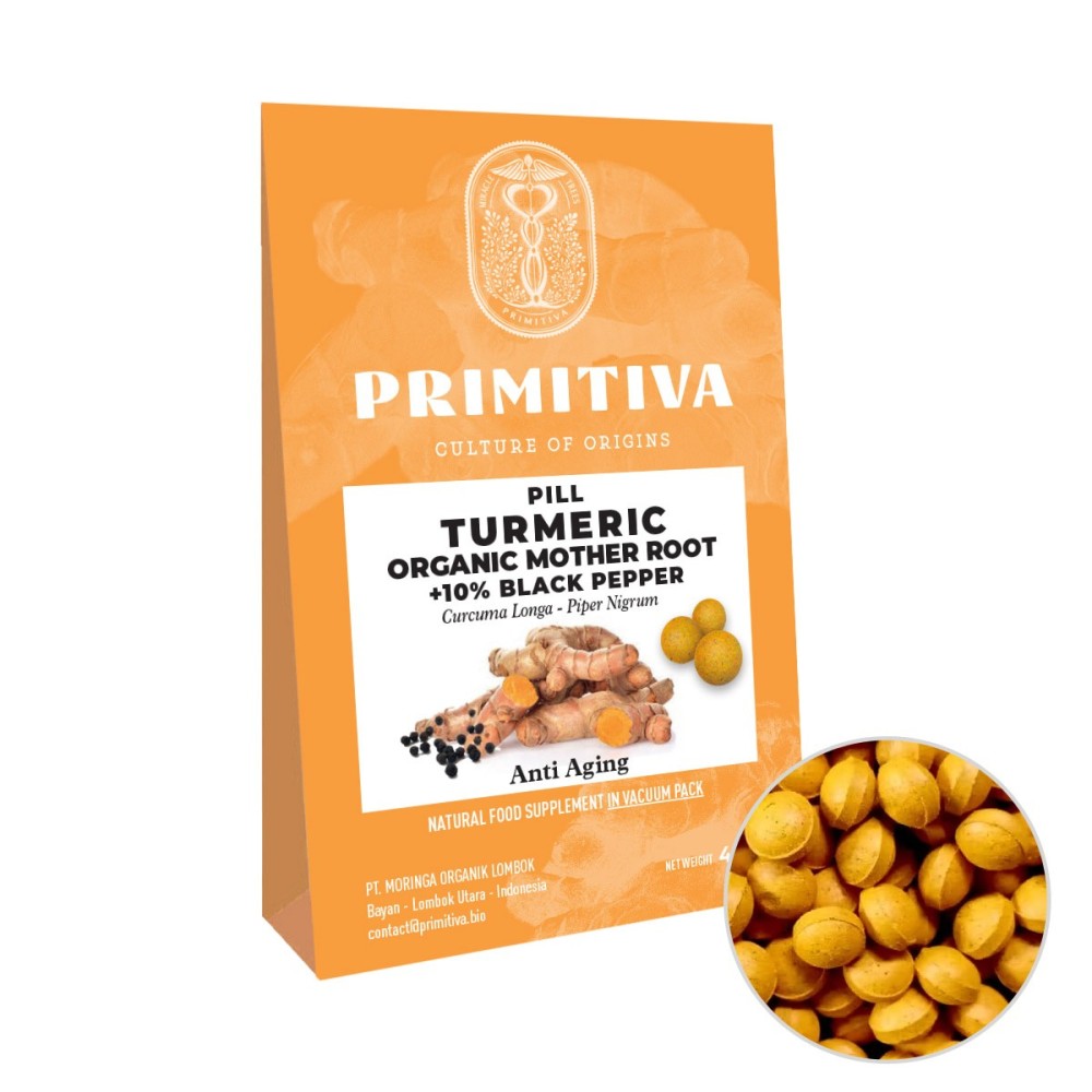 Turmeric Root - Primitiva Pills (45g)