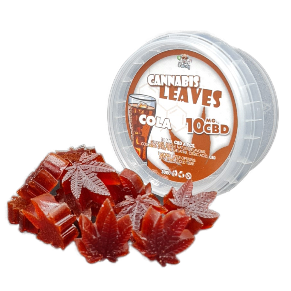 CBD Cannabis Leaves • Cola • 10mg