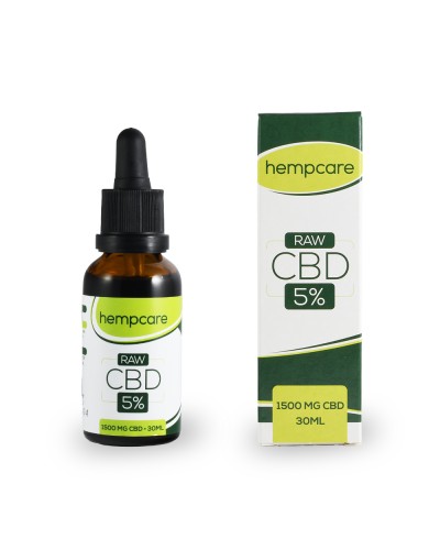 HempCare RAW 5% CBD • 30 ml