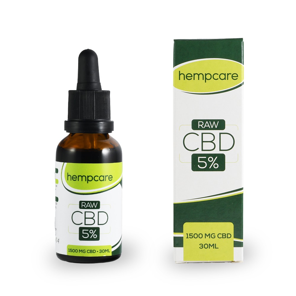 HempCare RAW 5% CBD • 30 ml