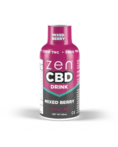 ZenCBD Drink Mixed Berry • 70mg CBD • 60ml