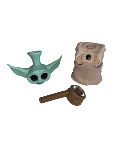 Alien Bong Silicone • Green