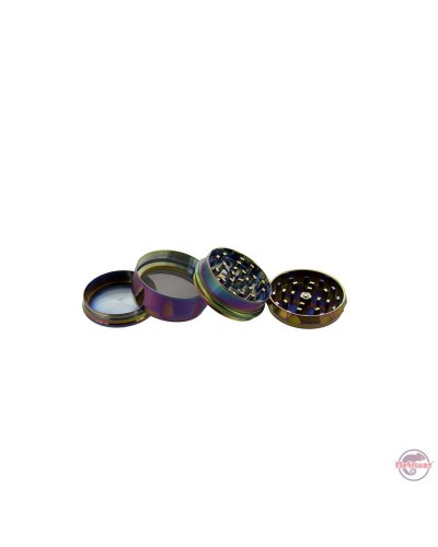 Aluminium Rainbow grinder • 55mm • 4 parts