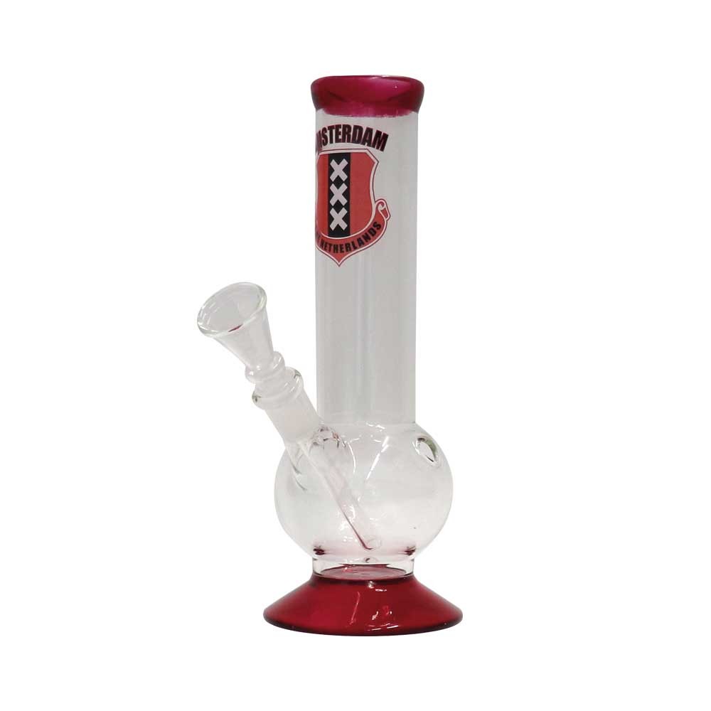 Amsterdam Bouncer Glass Bong • H:21cm • 40mm