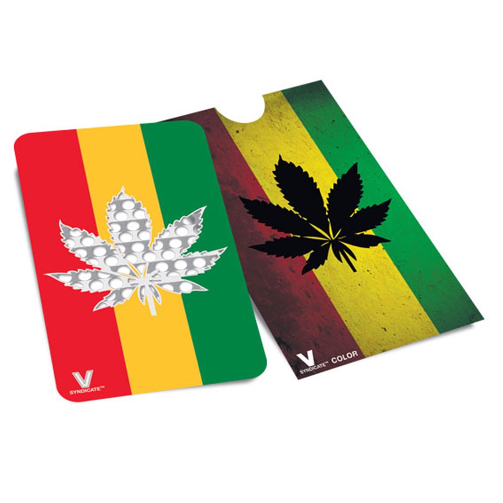 Card Grinder • Rasta Leaf