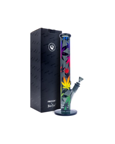 Fire-Flow x Black Leaf • Glass Bong Leaves • Gradient • 40cm