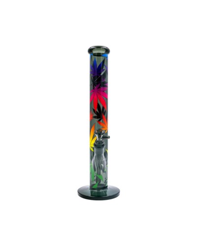 Fire-Flow x Black Leaf • Glass Bong Leaves • Gradient • 40cm