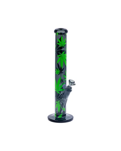 Fire-Flow x Black Leaf • Glass Bong Leaves • Green • 40cm