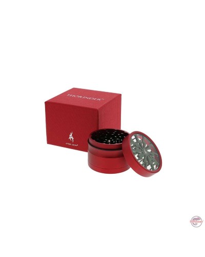 Grinder Aluminium • 62 mm • After Grow • Thorinder RedGreen