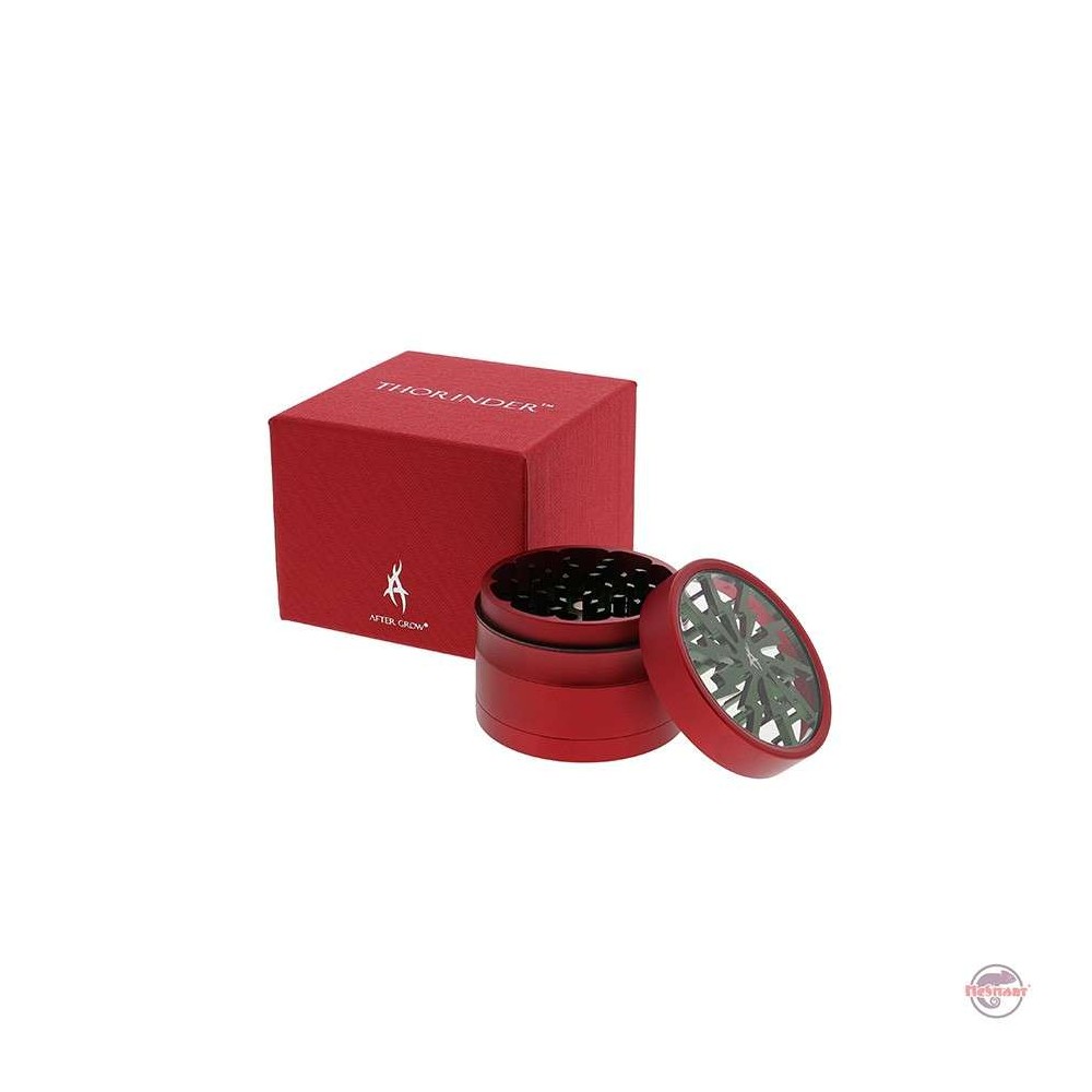 Grinder Aluminium • 62 mm • After Grow • Thorinder RedGreen