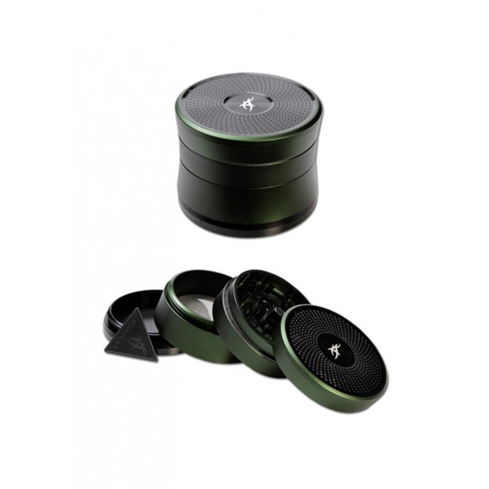 Grinder Aluminium • 62mm • After Grow • Solinder Green