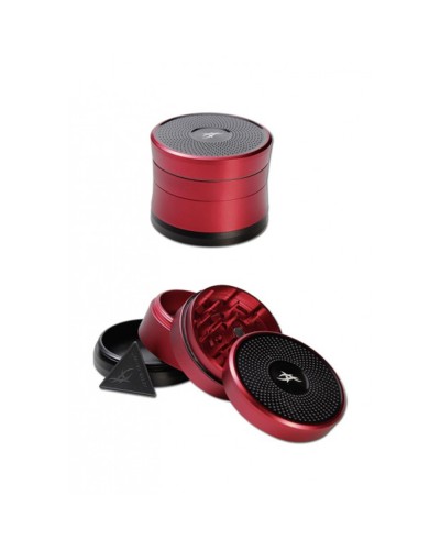 Grinder Aluminium • 62mm • After Grow • Solinder Red