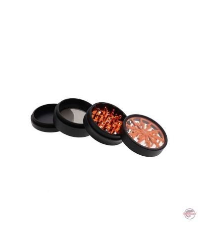 Grinder Aluminium • 62mm • After Grow • Thorinder Orange