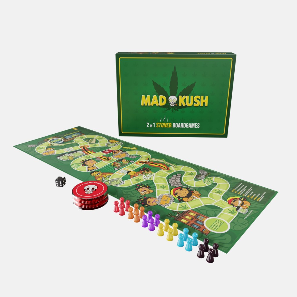 MadKush • 2 in 1 Stoners Bordspel
