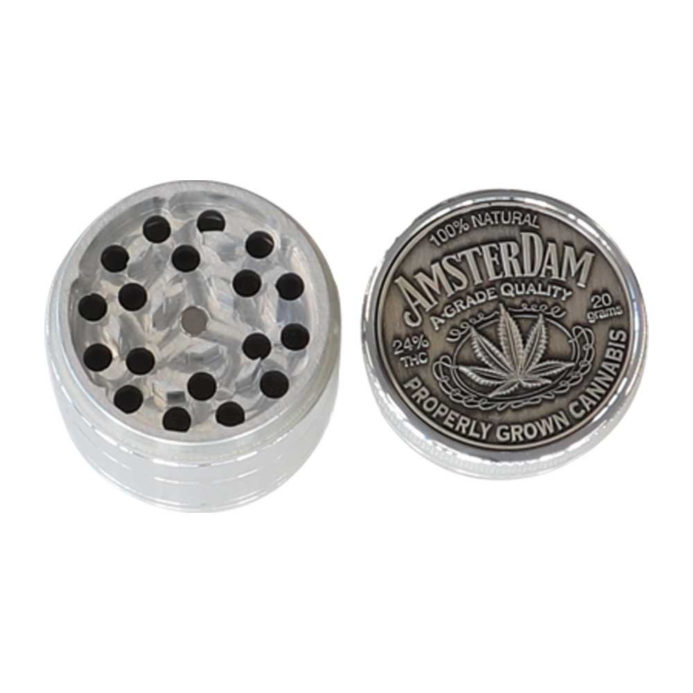 Metal grinder • Amsterdam Jack • 40mm • 4 pts