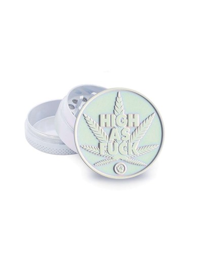 Metal Grinder • Icy Pearl • High As Fuck • ⌀40 mm • 3-parts