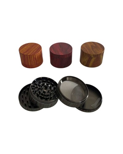 Metal Grinder print • 63mm • Mixed Design • 4 parts