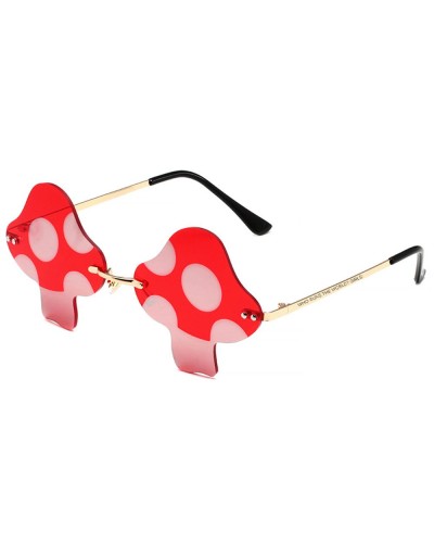 Mushroom Glasses • Red