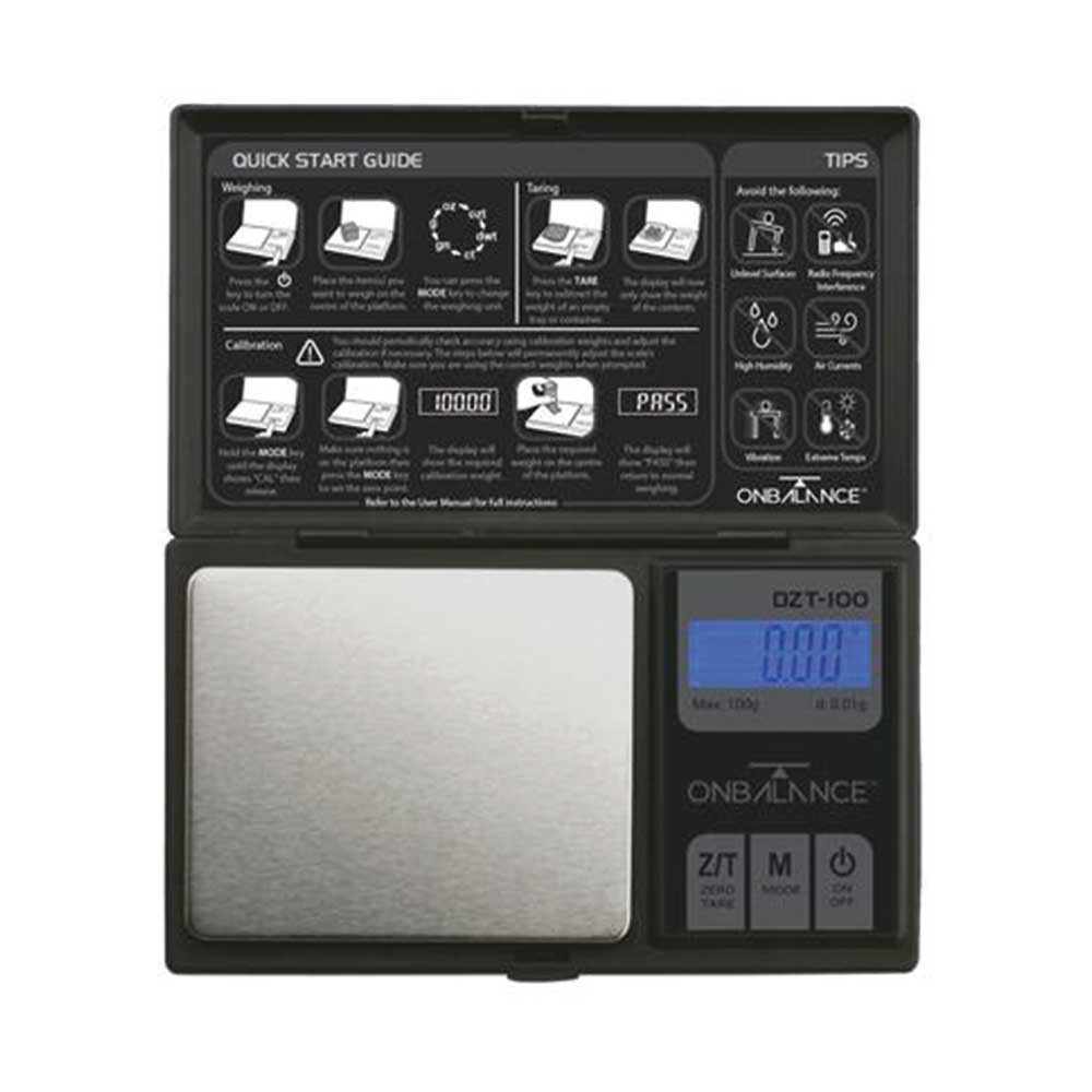 On Balance DZT-100 • Black • 100g x 0