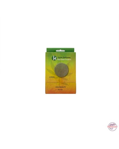 Pipe Steel Screens • 15 mm • 100 stuks