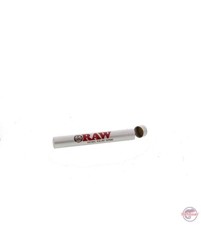 RAW Aluminium Tube • 15mm x 116mm • With Cork Insert In Cap
