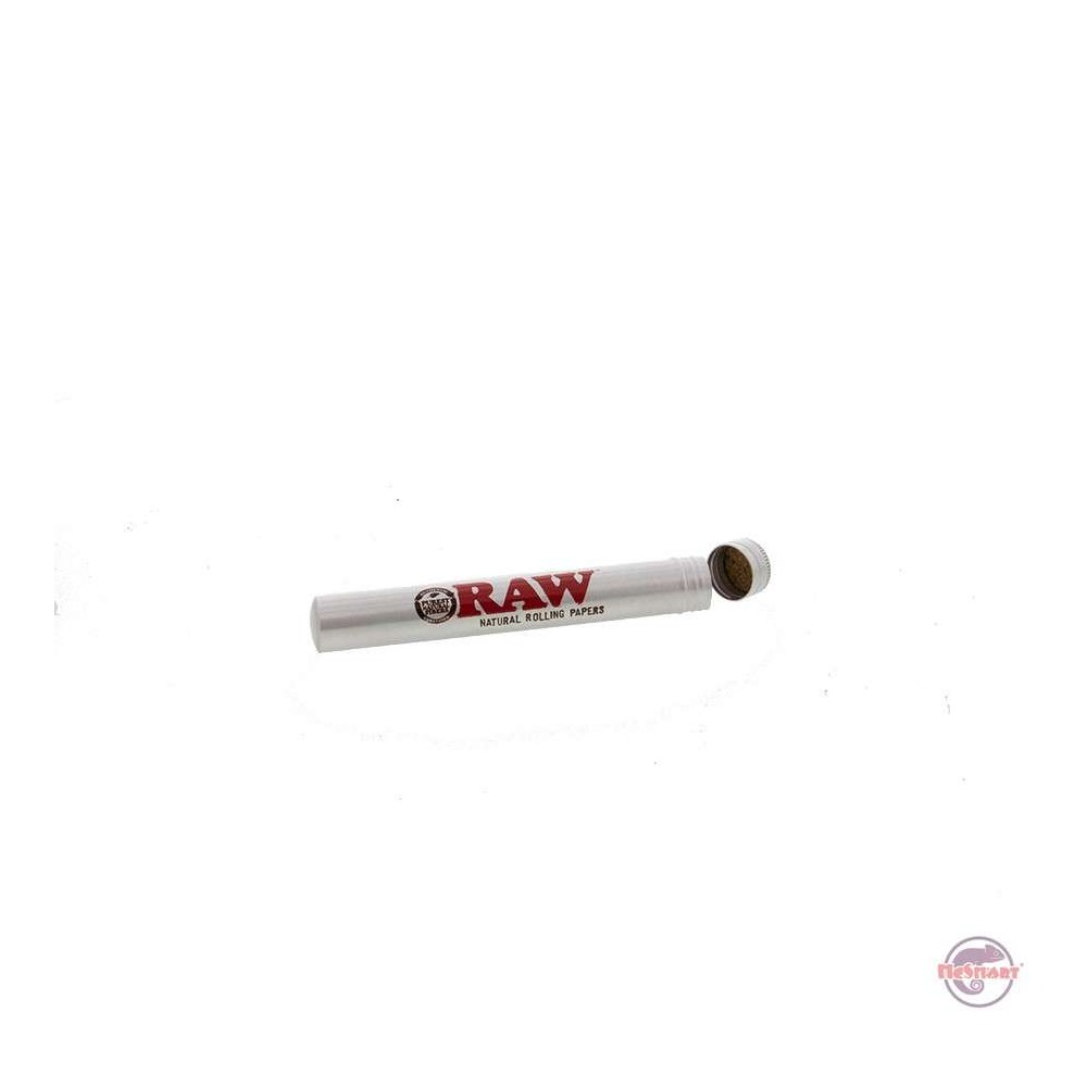 RAW Aluminium Tube • 15mm x 116mm • With Cork Insert In Cap