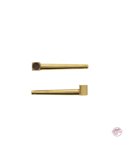 Roller pipe • Brass • 8 cm