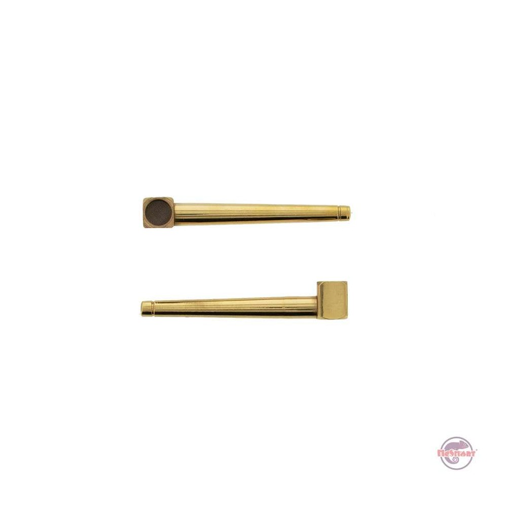 Roller pipe • Brass • 8 cm