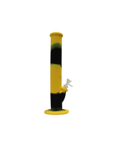 Silicone Bong • Yellow and Black • 36cm