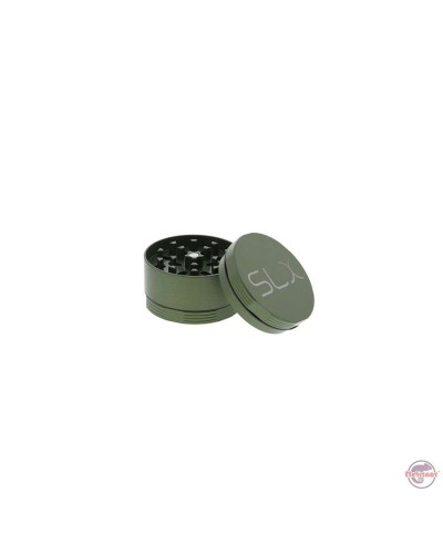 SLX Grinder Aluminium Non Sticky • 50 mm • Leaf Green