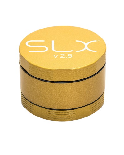 SLX Grinder Aluminium Non Sticky • 50mm • Yellow Gold