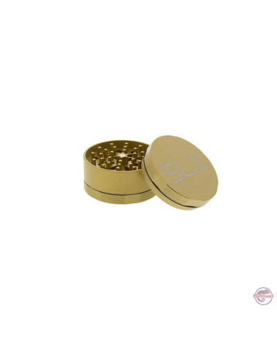 SLX Grinder Aluminium Non Sticky • 50mm • Yellow Gold