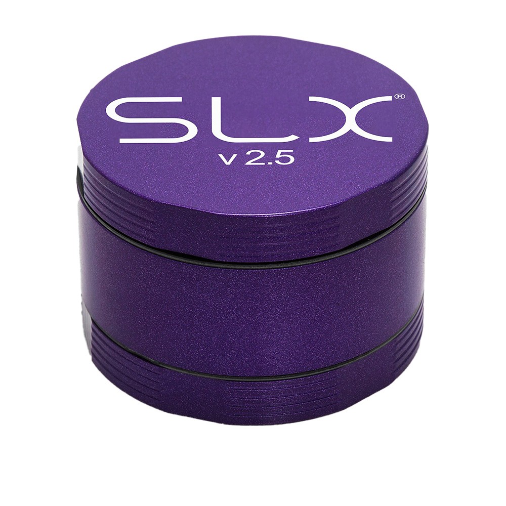 SLX Grinder Aluminium Non Sticky • 62mm • Purple Haze