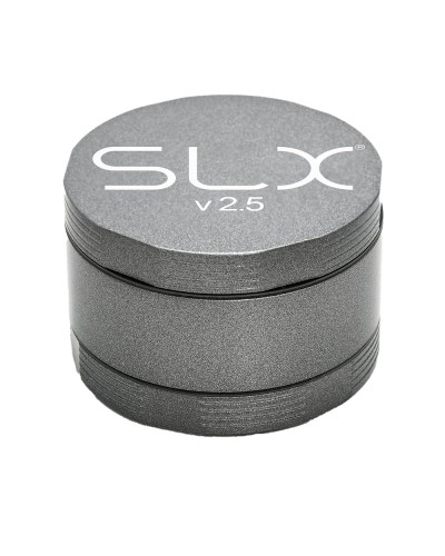 SLX Grinder Aluminium Non Sticky 62mm • Silver