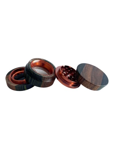 Wooden design grinder • 63mm • 4 parts