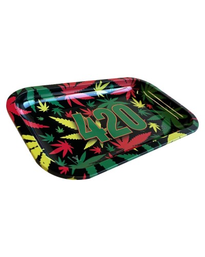 420 Rasta Rolling Tray • Large • L27CM /W16cm
