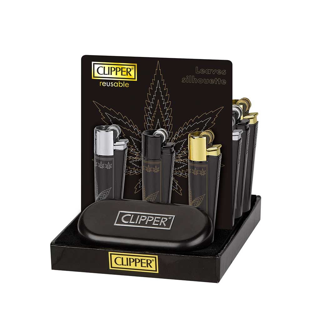 Clipper Metal Leaves • Silhouette