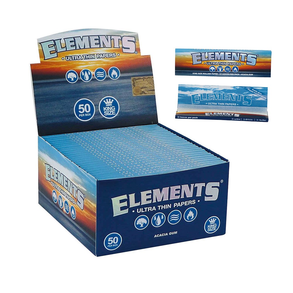 Elements King Size Papers • 50pcs/33leaves