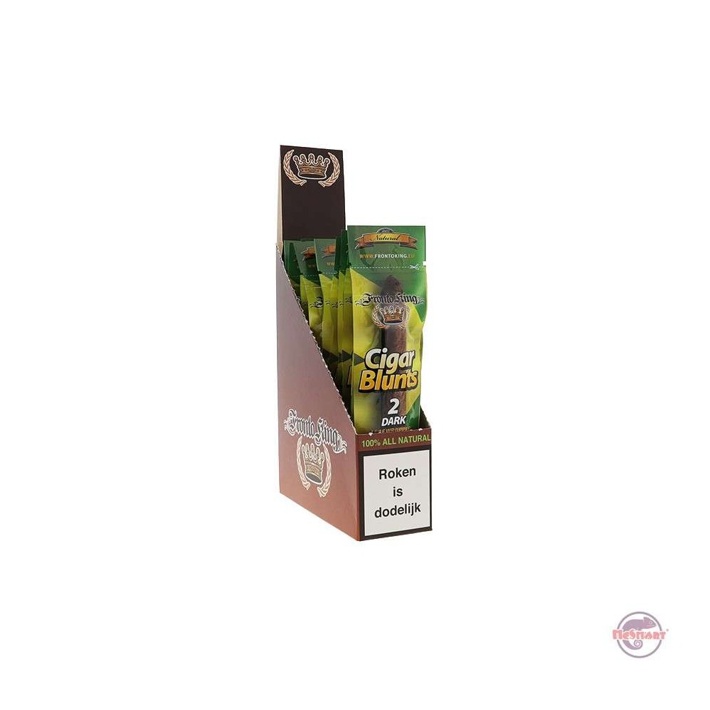 Fronto King Displaydoos 12 • Natural • 2 Cigar Blunts
