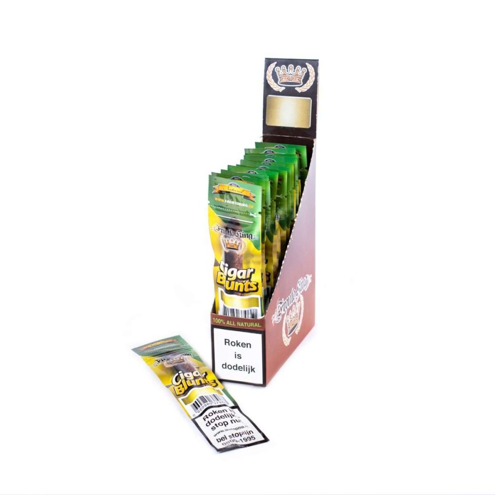 Fronto King Displaydoos • 12 • Vanilla • 2 Cigar Blunts