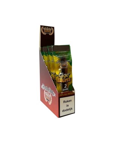 Fronto King Displaydoos 12 • Chocolate 2 Cigar Blunts