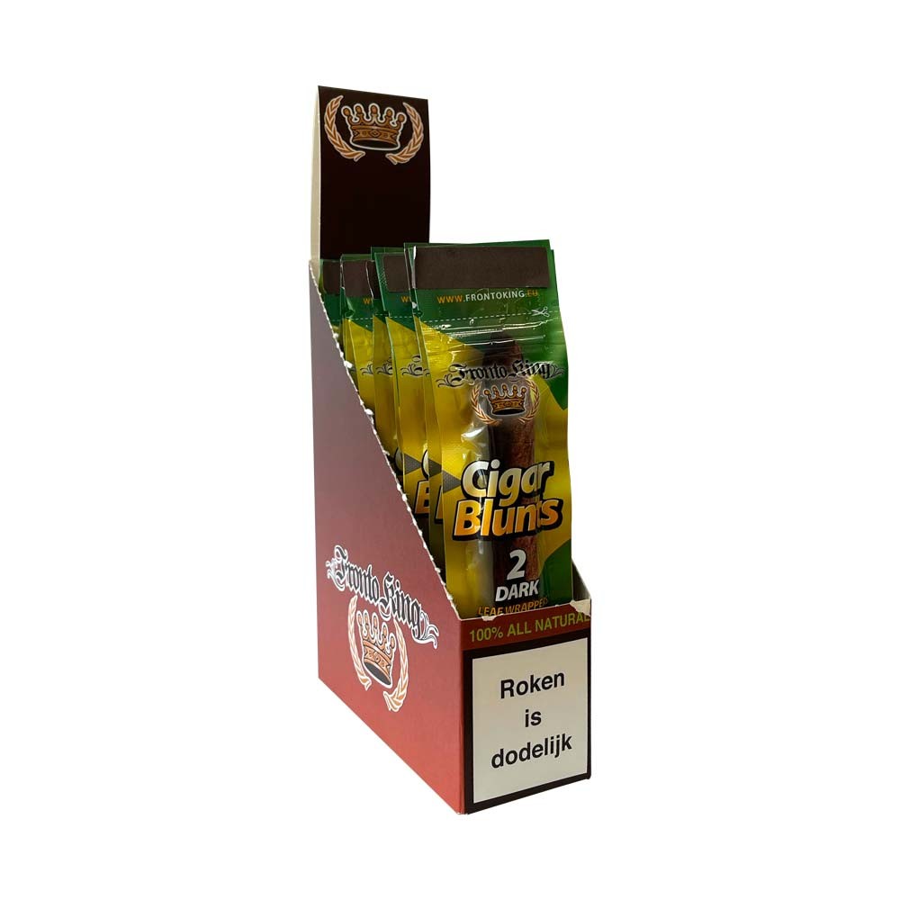 Fronto King Displaydoos 12 • Chocolate 2 Cigar Blunts