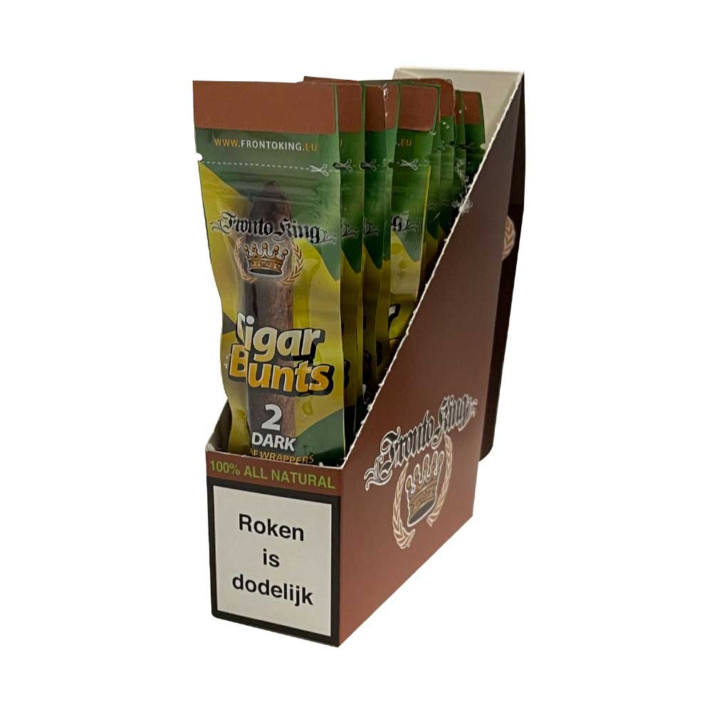 Fronto King Displaydoos 12 • Cognac 2 Cigar Blunts