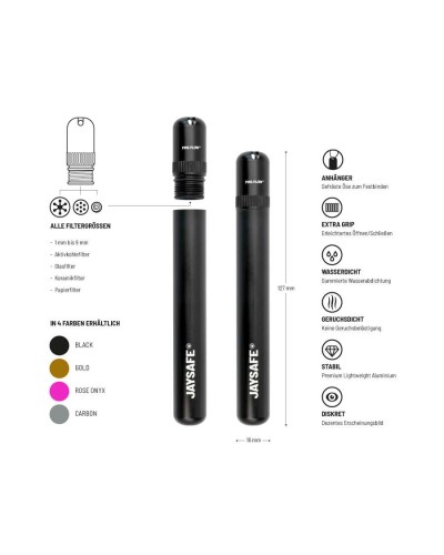 JAYSAFE Aluminium Joint Case • Black