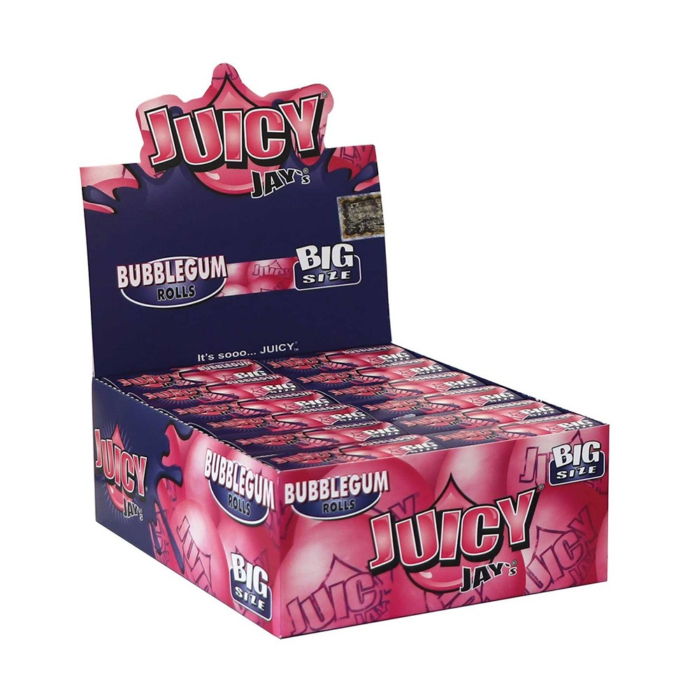 JUICY BUBBLE GUM ROLLS • 24 pcs