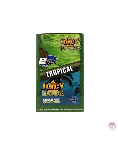 Juicy Jay's Hempwraps Tropical • 25pck • 2L