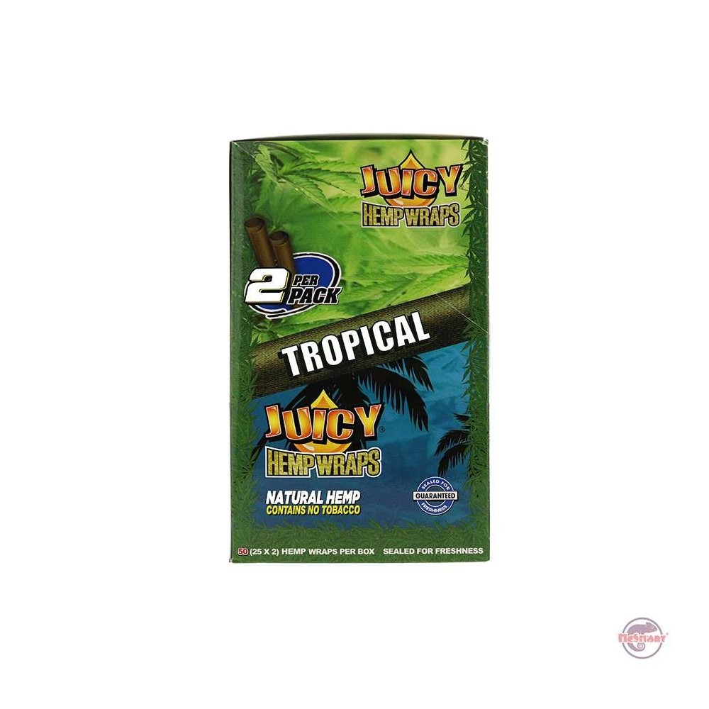 Juicy Jay's Hempwraps Tropical • 25pck • 2L